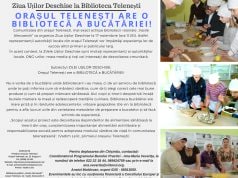 Vineri,17 noiembrie ora 11.00 -Ziua ușilor deschise la Biblioteca Telenești