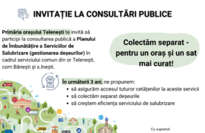 Invitație la consultări  publice